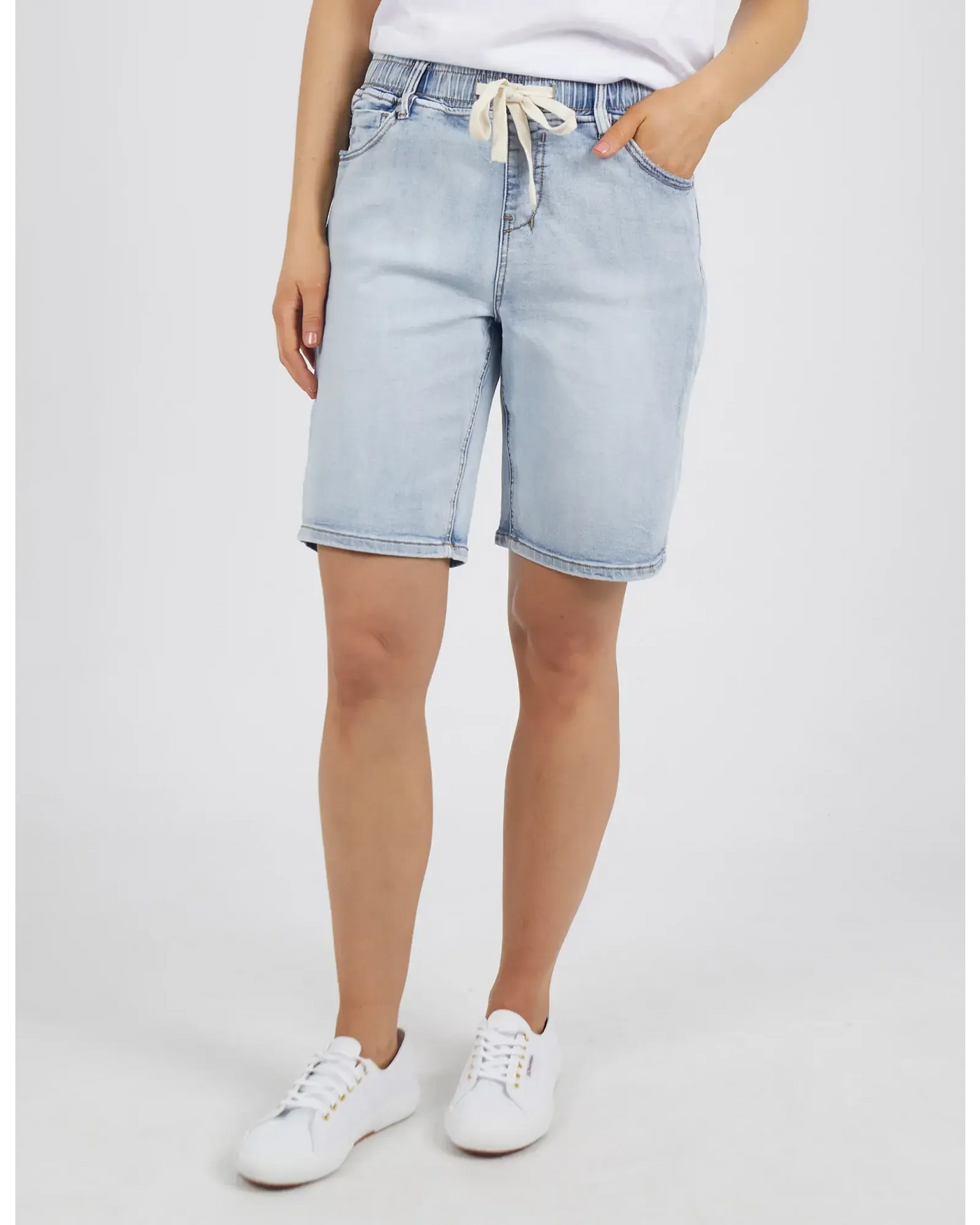 Gabby Bermuda Short - Light Blue-Foxwood-Lima & Co