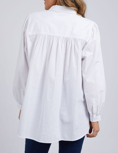 Gabriella Shirt - White-Elm Lifestyle-Lima & Co