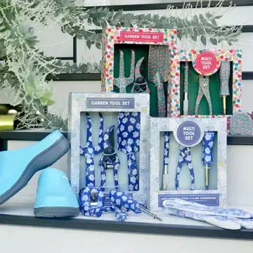 Garden Tools - Navy Natives-Annabel Trends-Lima & Co
