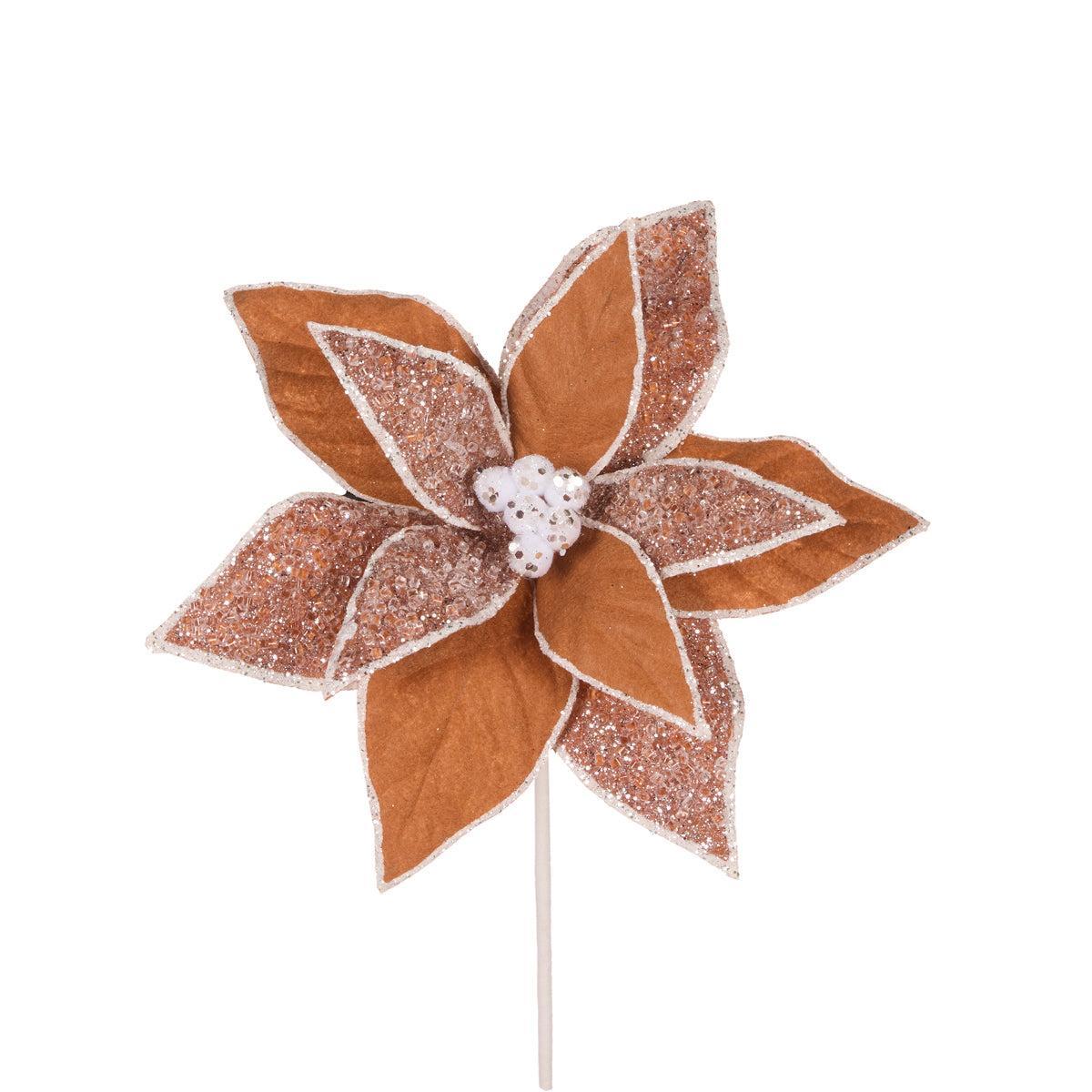 Gingerbread Poinsettia-Holly and Ivy-Lima & Co
