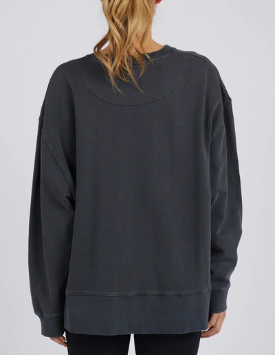 Glider Crew - Washed Black-Foxwood-Lima & Co