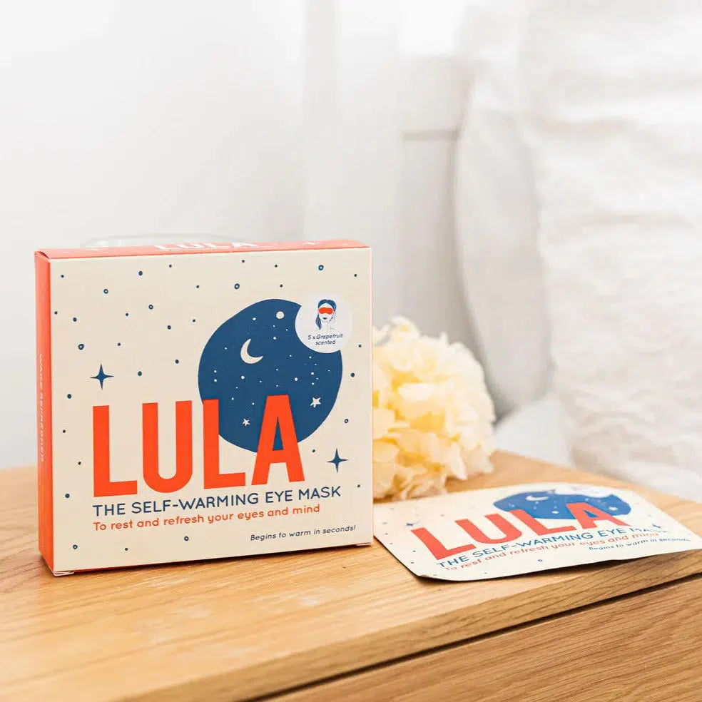 Grapefruit Self Warming Eye Mask (5 Pack)-Lula Eye Mask-Lima & Co