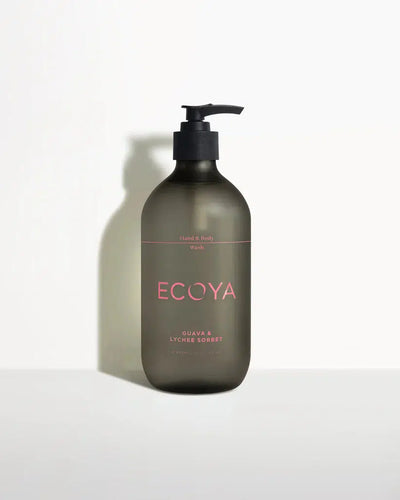 Guava & Lychee Sorbet Hand & Body Wash-Ecoya-Lima & Co