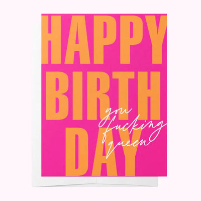 HB You Fucking Queen Card-Bad On Paper-Lima & Co