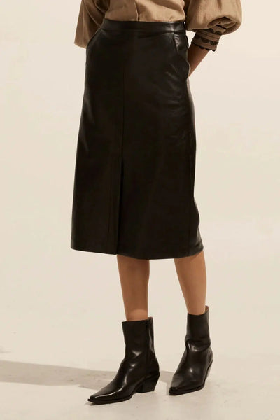 Halt Skirt - Black-Zoe Kratzmann-Lima & Co