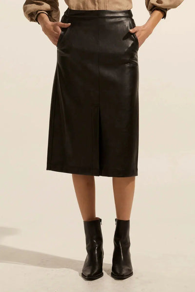 Halt Skirt - Black-Zoe Kratzmann-Lima & Co