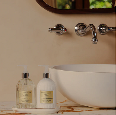 Hand & Body 500ml Set - Champagne & Red Raspberry-Peppermint Grove-Lima & Co