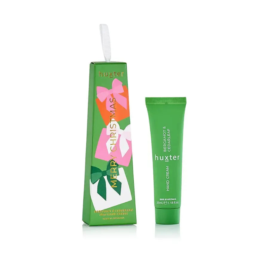 Hanging 35ml Hand Cream - Bergamot & Cedarleaf-Huxter-Lima & Co