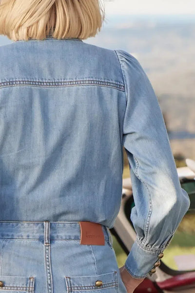 Hanker Top - Light Washed Denim-Zoe Kratzmann-Lima & Co