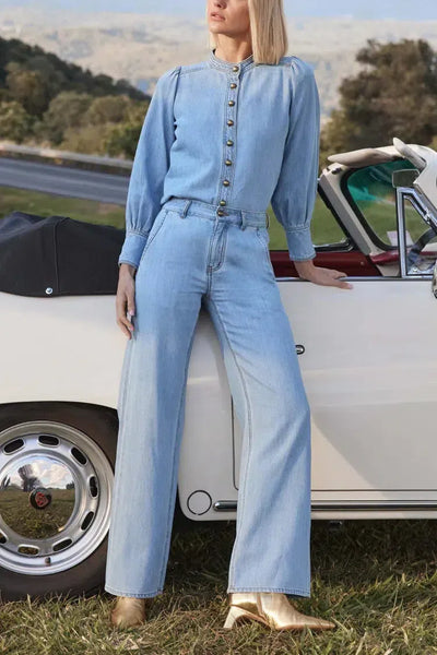 Hanker Top - Light Washed Denim-Zoe Kratzmann-Lima & Co