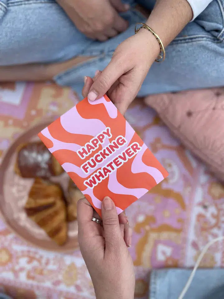 Happy Fucking Whatever Card-Bad On Paper-Lima & Co