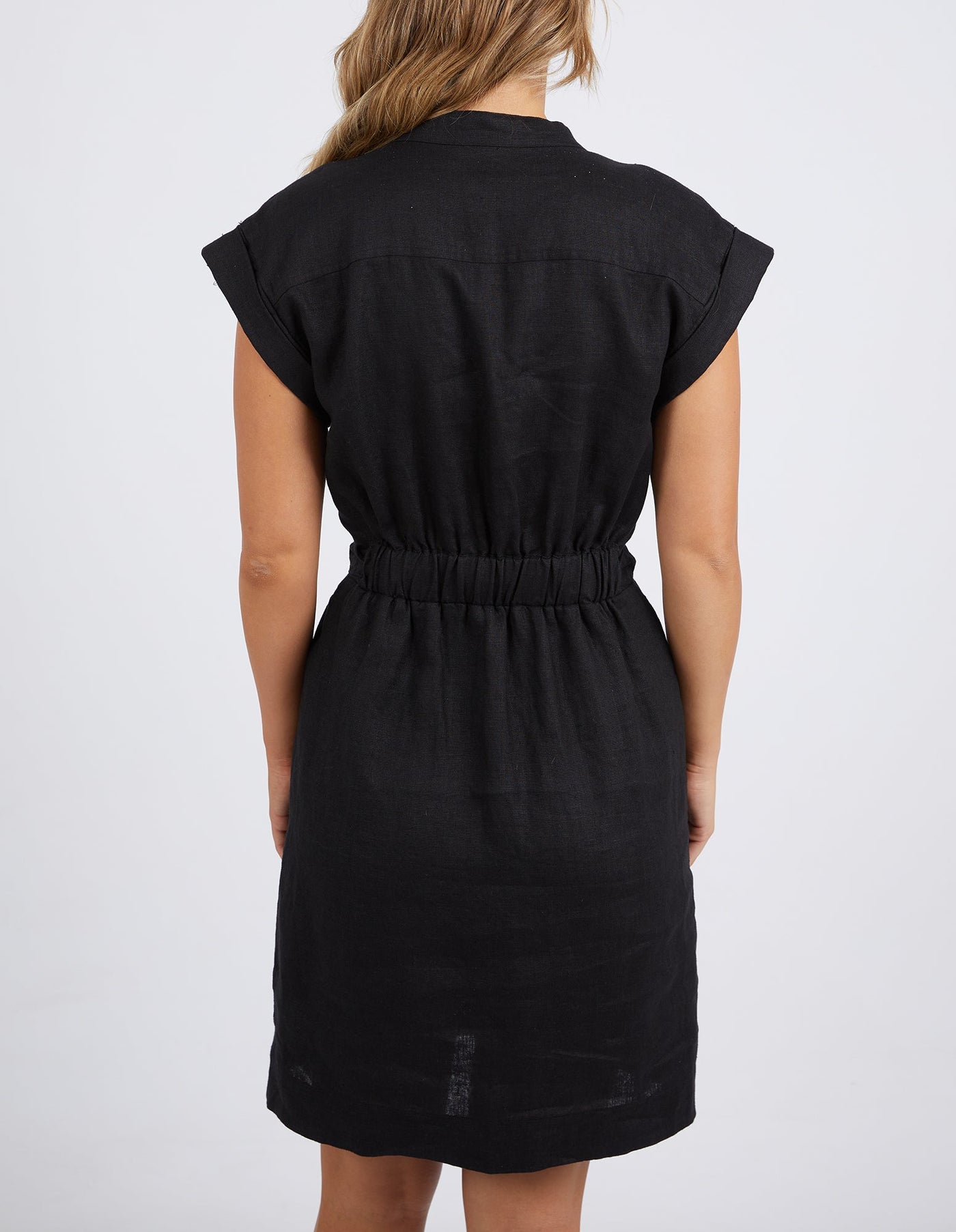 Harlow Dress - Black-Foxwood-Lima & Co