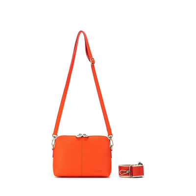 Harlow Small Crossbody - Orange-BLACK CAVIAR DESIGNS-Lima & Co