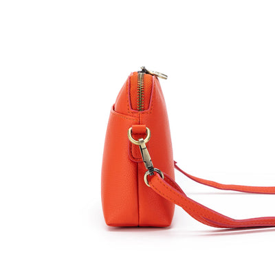 Harlow Small Crossbody - Orange-BLACK CAVIAR DESIGNS-Lima & Co