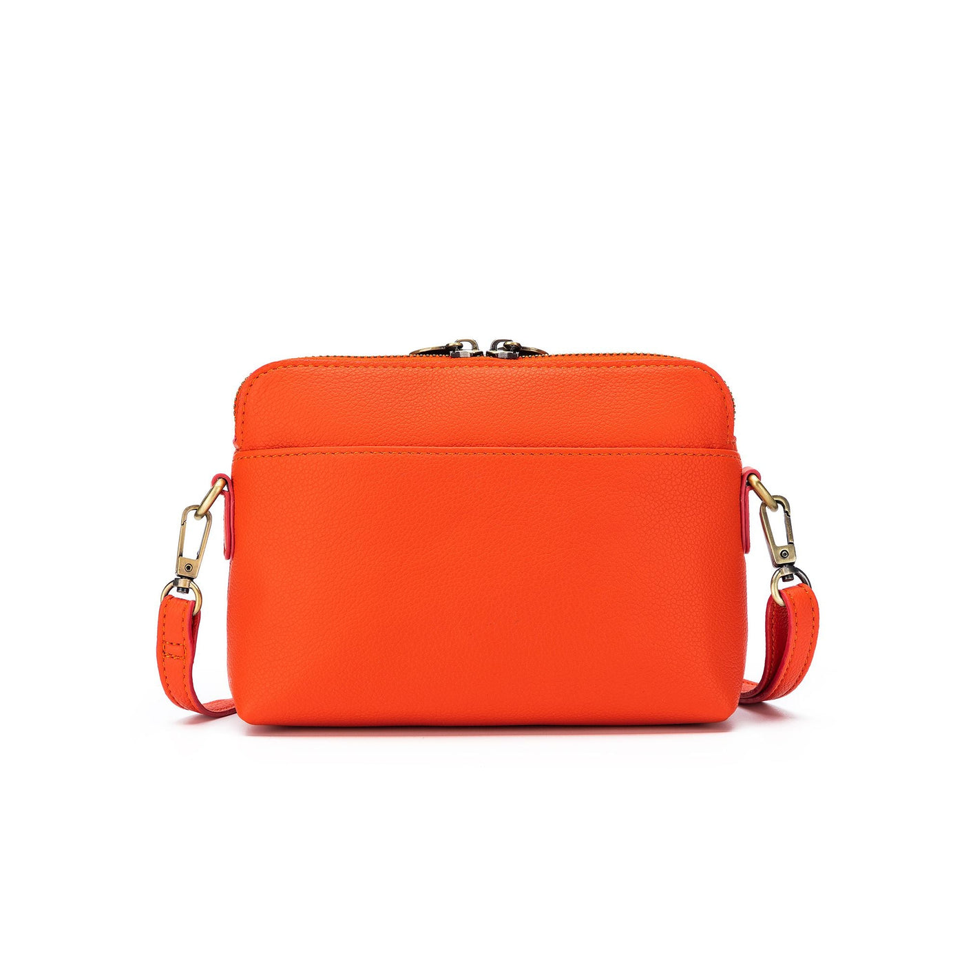 Harlow Small Crossbody - Orange-BLACK CAVIAR DESIGNS-Lima & Co