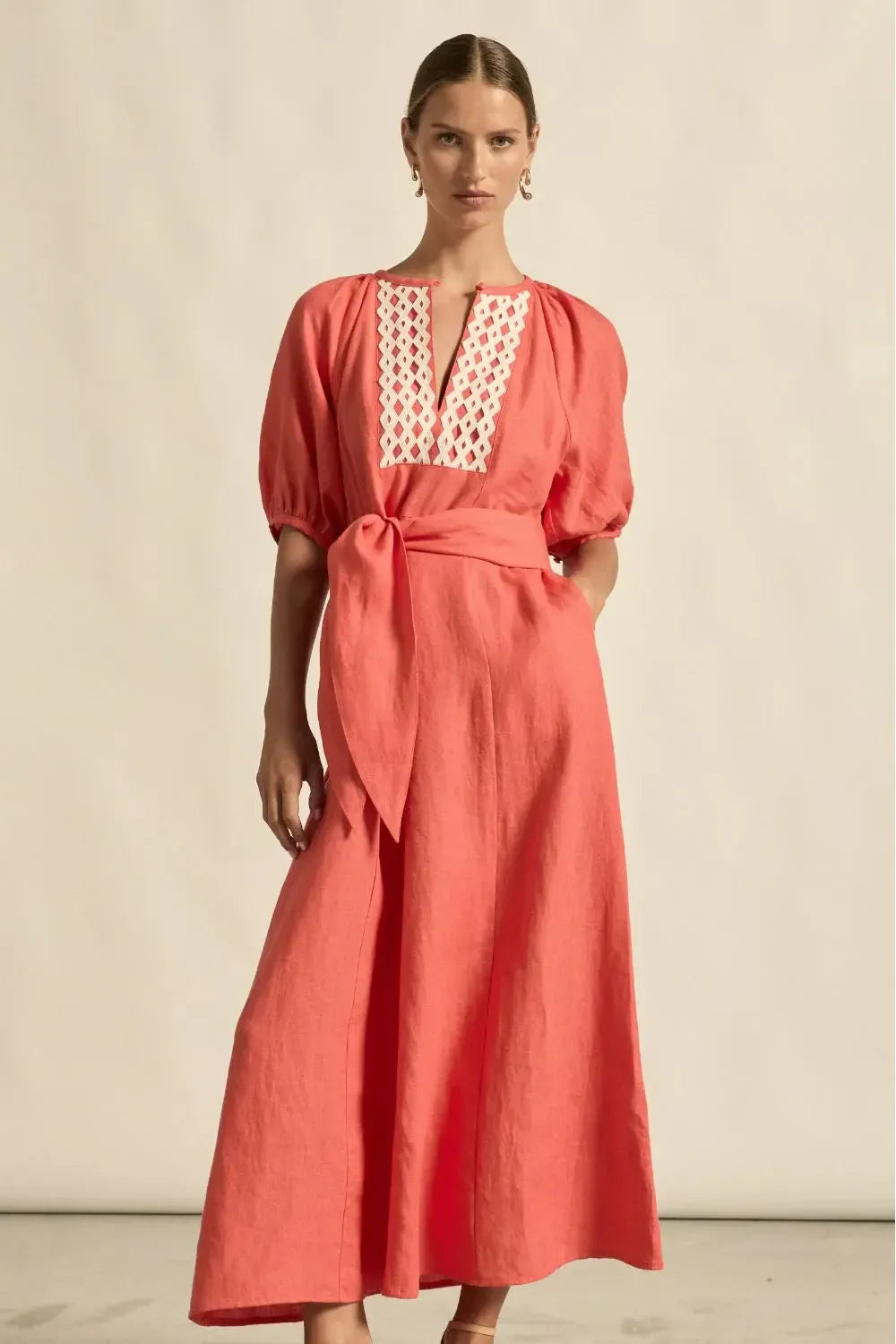 Harvest Dress - Melon-Zoe Kratzmann-Lima & Co