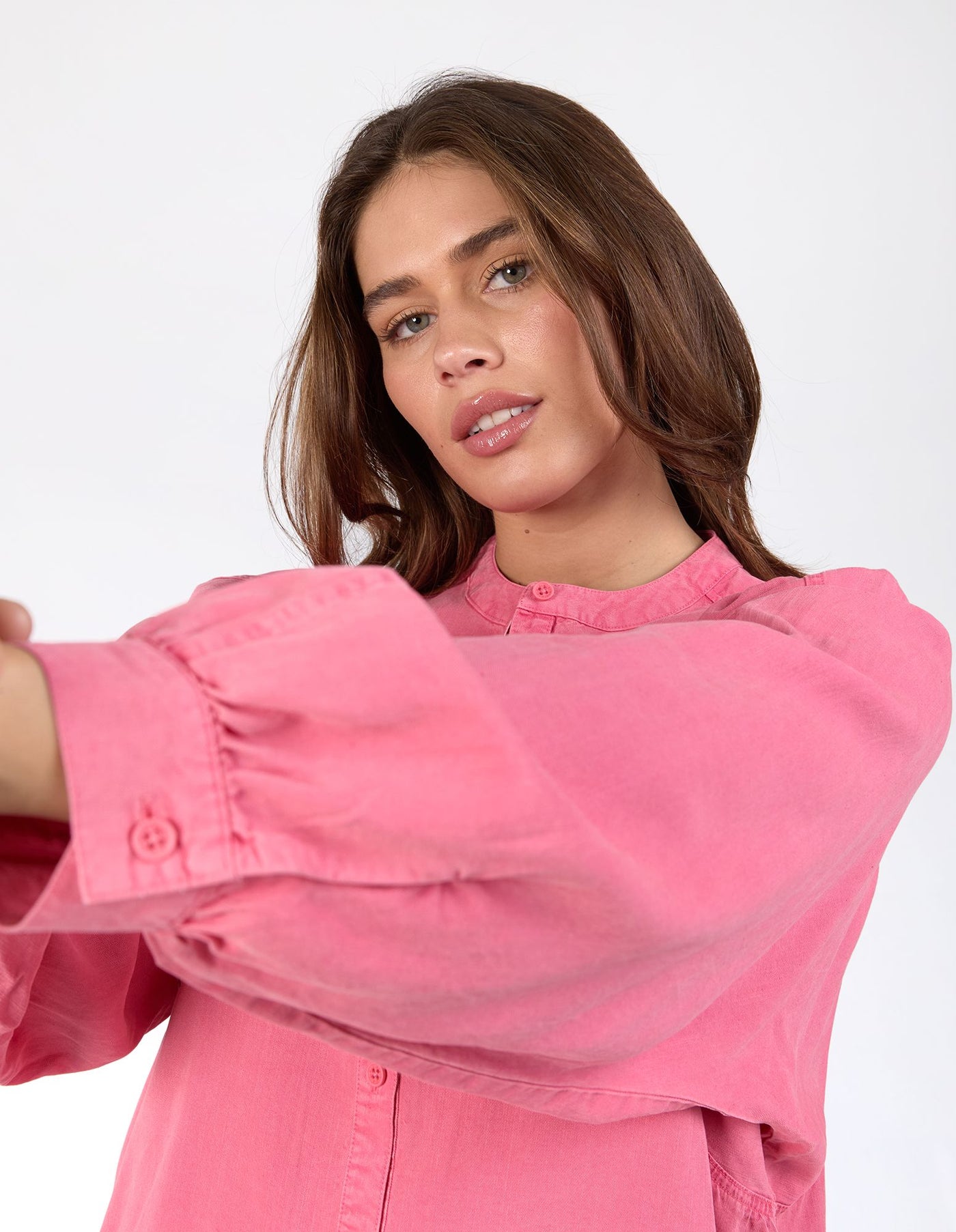 Hayley Blouse - Azalia Pink-Elm Lifestyle-Lima & Co