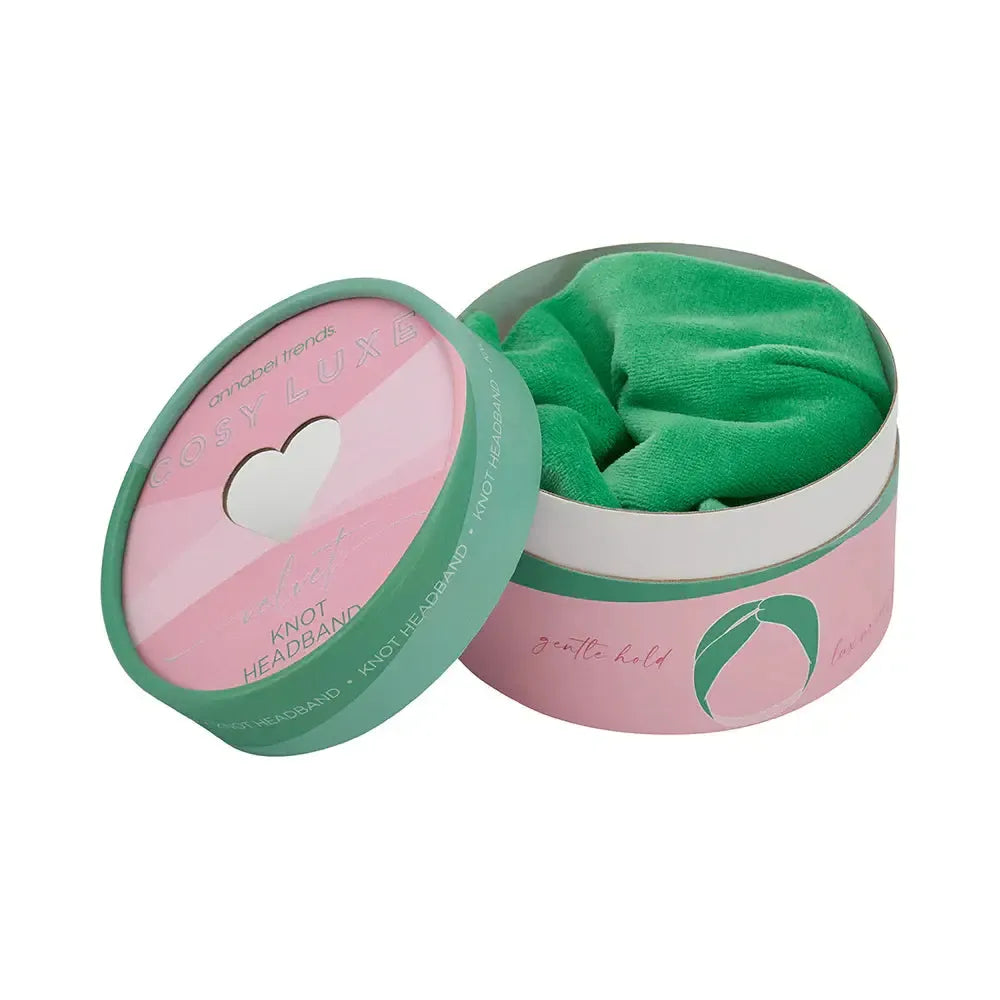 Headband Cosy Luxe Velvet - Meadow Green-Annabel Trends-Lima & Co