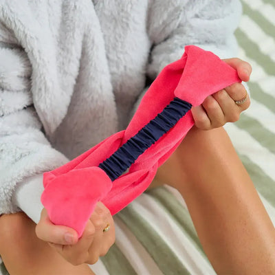 Headband Cosy Luxe Velvet - Pink Crush-Annabel Trends-Lima & Co