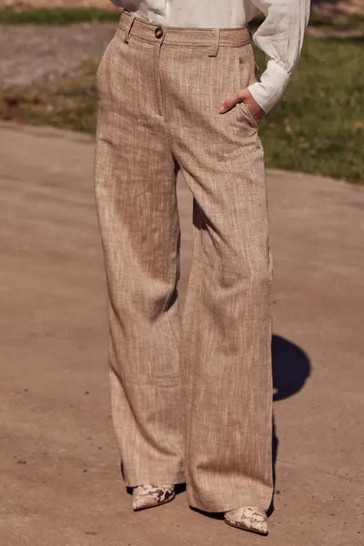 Herald Pant - Caramel-Zoe Kratzmann-Lima & Co