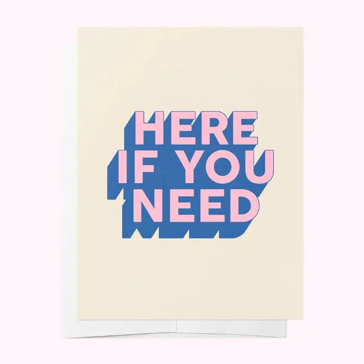 Here If You Need Card-Bad On Paper-Lima & Co