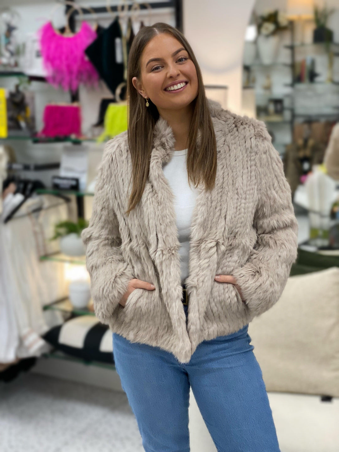 365 days fur jacket hotsell