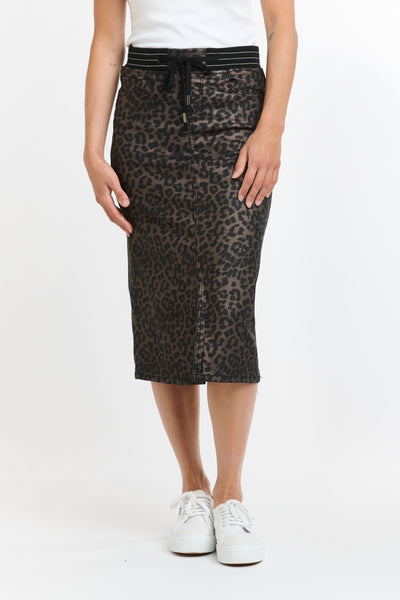 Hugo Skirt - Animal Print-Italian Star-Lima & Co