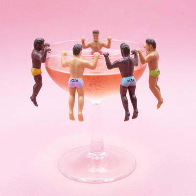 Hunky Buddies Drink Markers - Set of Six-Lima & Co-Lima & Co