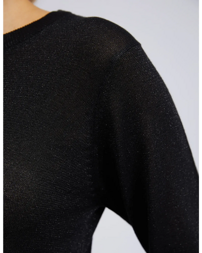 Huntleigh Knit - Black-Foxwood-Lima & Co