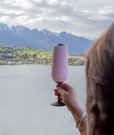 Huski Champagne Flute - Powder Pink-Huski-Lima & Co