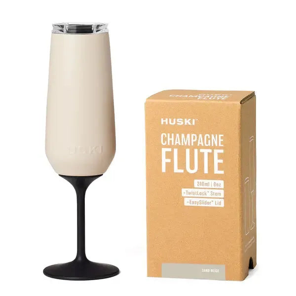 Huski Champagne Flute - Sand Beige-Huski-Lima & Co