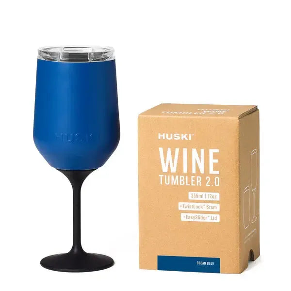 Huski Wine Tumbler 2.0 - Ocean Blue-Huski-Lima & Co