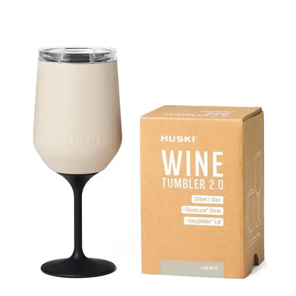 Huski Wine Tumbler 2.0 - Sand Beige-Huski-Lima & Co