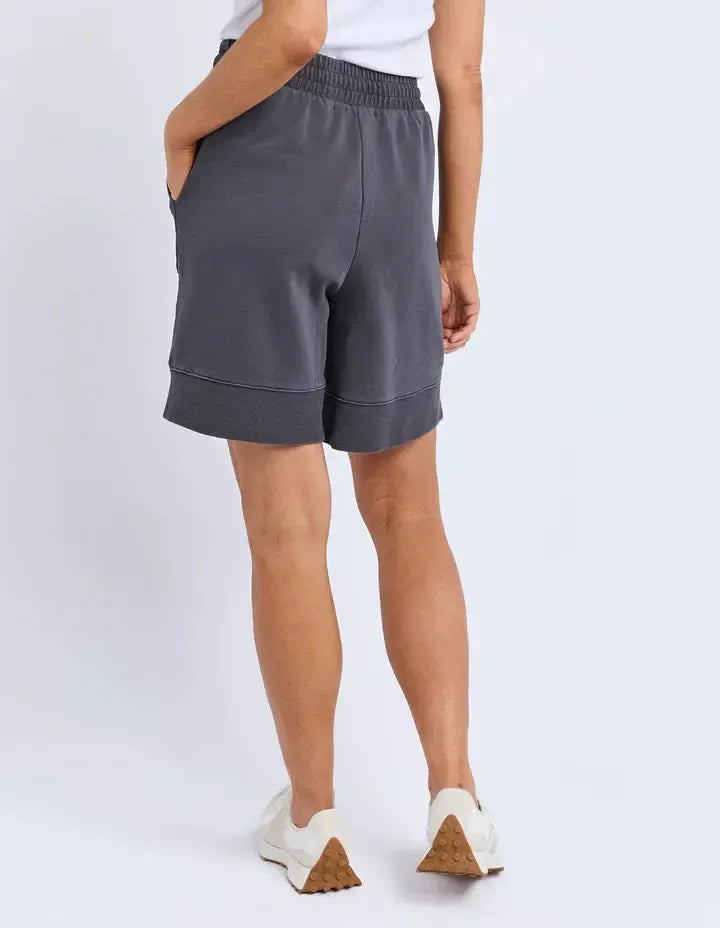 Hustler Short - Charcoal-Foxwood-Lima & Co