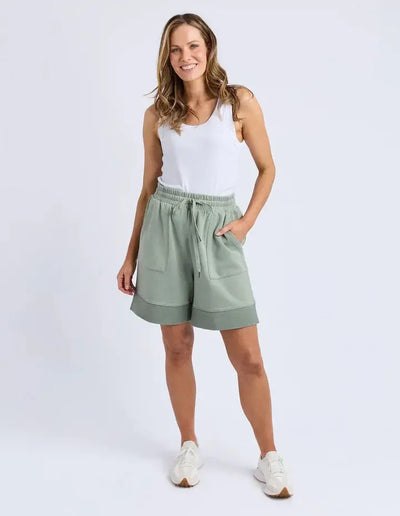 Hustler Short - Green-Foxwood-Lima & Co