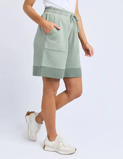 Hustler Short - Green-Foxwood-Lima & Co