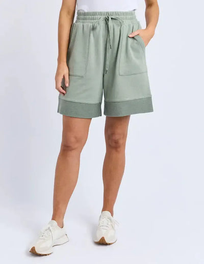 Hustler Short - Green-Foxwood-Lima & Co