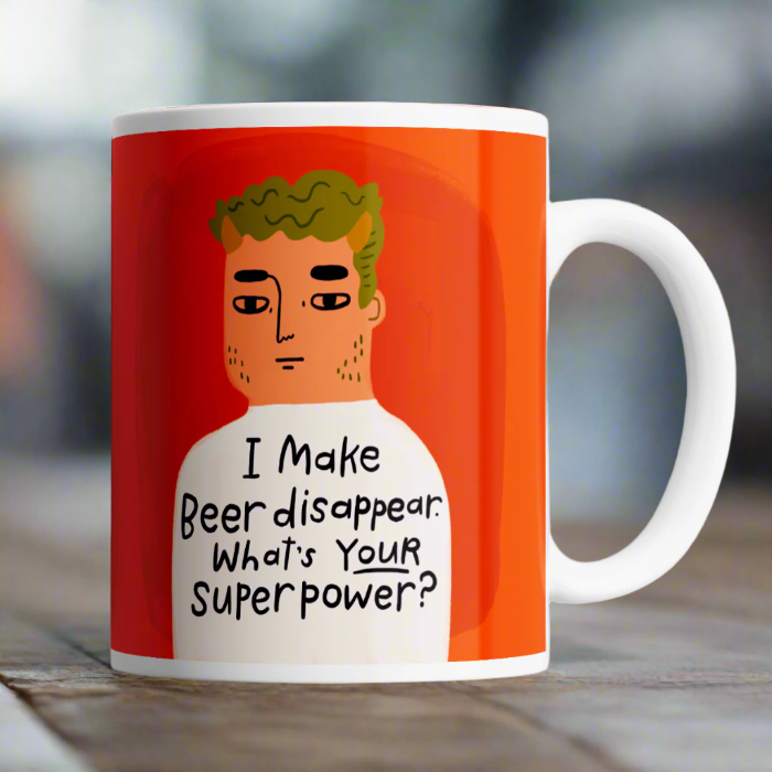 I Make Beer Disappear Mug-Disrupted Industries-Lima & Co