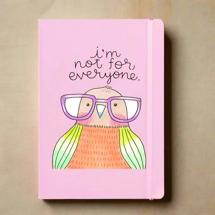 Im not for Everyone Derpy Bird Notebook-Disrupted Industries-Lima & Co