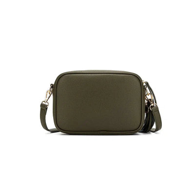 Indie Dark Olive Crossbody Bag-Black Caviar-Lima & Co