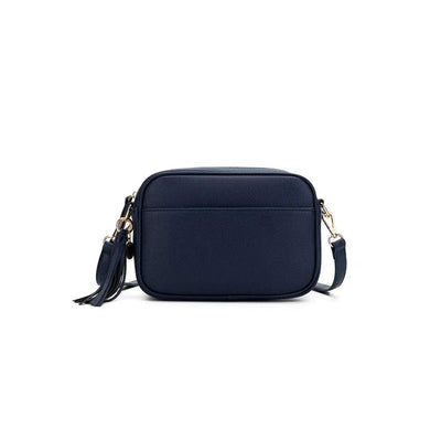 Indie Navy Crossbody Bag-Black Caviar-Lima & Co