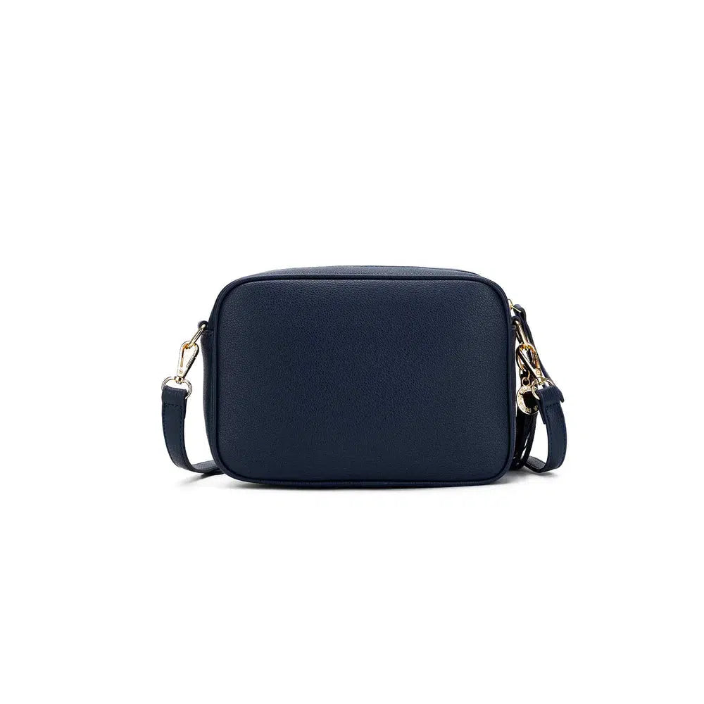 Indie Navy Crossbody Bag-Black Caviar-Lima & Co
