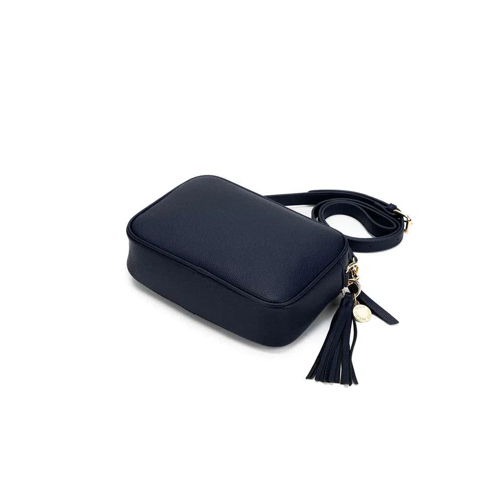 Indie Navy Crossbody Bag-Black Caviar-Lima & Co
