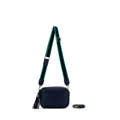 Indie Navy Crossbody Bag-Black Caviar-Lima & Co