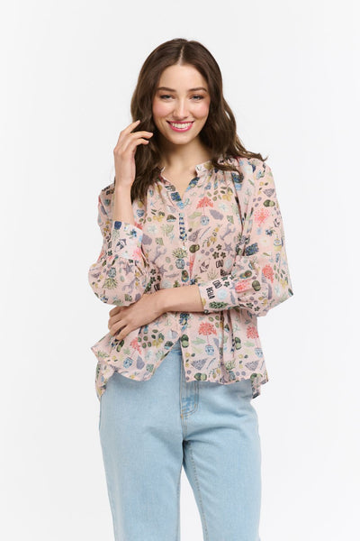 Italian Summer Shirt - Rose-Urban Luxury-Lima & Co