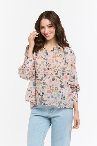 Italian Summer Shirt - Rose-Urban Luxury-Lima & Co