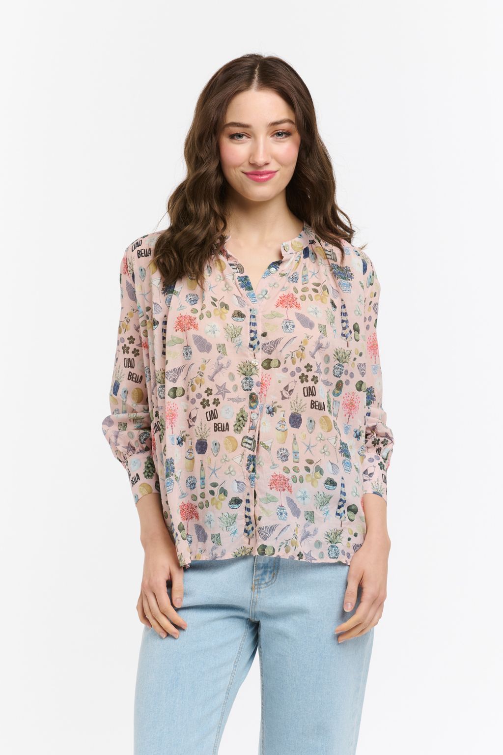 Italian Summer Shirt - Rose-Urban Luxury-Lima & Co
