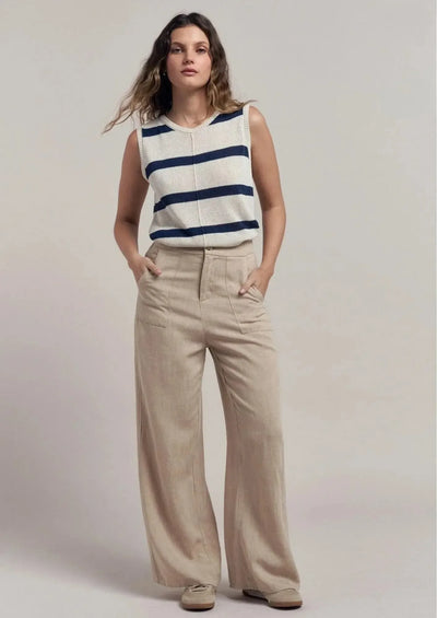Ivy Knit Tank - Navy-Little Lies-Lima & Co