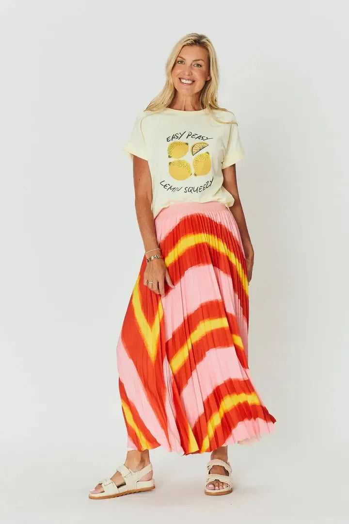 Jade Relaxed Tee - Lemon Sqeezy-The Others-Lima & Co