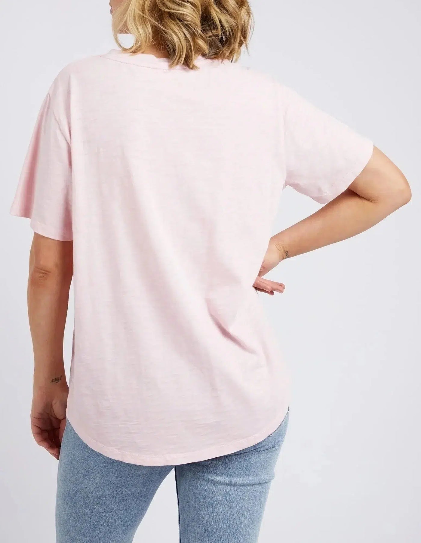 Janey Floral Tee - Pink-Elm Lifestyle-Lima & Co